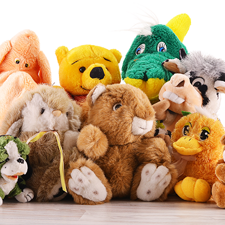 Most popular types of stuffed animals